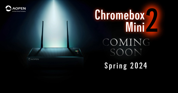AOPEN Unveils the Return of an industry leading Chromebox- the Pocket-Sized, Military-Grade Chromebox Mini 2