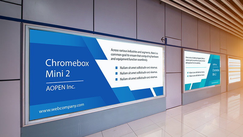 AOPEN Chromebox Mini 2 Commercial-grade ChromeOS system | Military MIL-STD-810H compliance | 4K dual display output