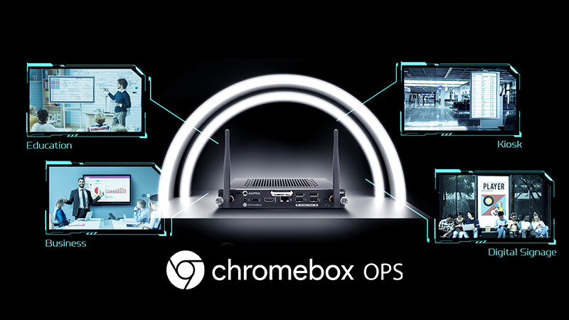 AOPEN leads the industry by launching the 「AOPEN Chromebox OPS」