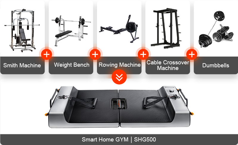 Smart Tech Gym/Workout Equipment, Smart Weight Lifting/Workout Machine